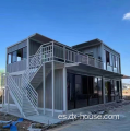 Múltiples habitaciones personalizadas y casas modulares de 2 pisos